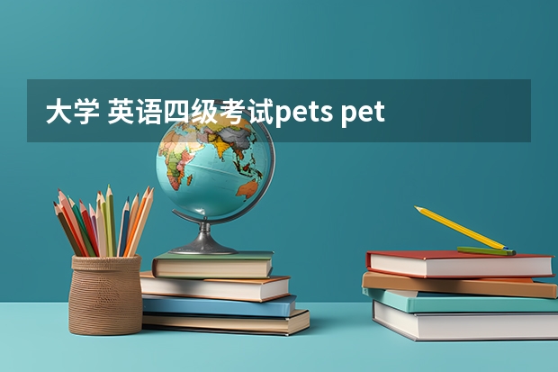 大学 英语四级考试pets pets4相当于英语几级考试